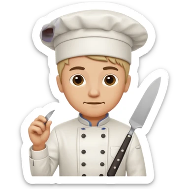 A chef cuisinier  sticker