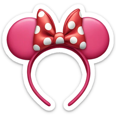 Minnie Mouse Ears sticker