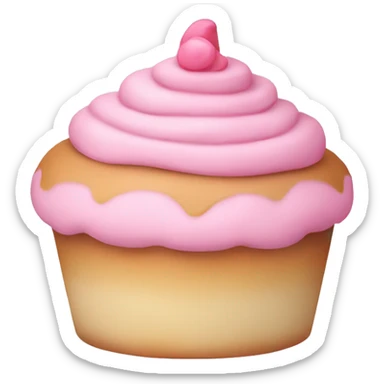 pastel pink cake bakery  sticker