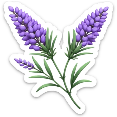 Lavender sticker