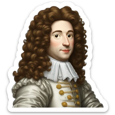 gay Louis XIV sticker