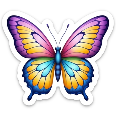 butterfly sticker