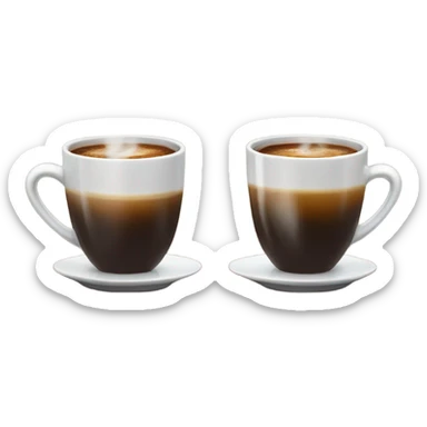 Coffee and tea  sticker