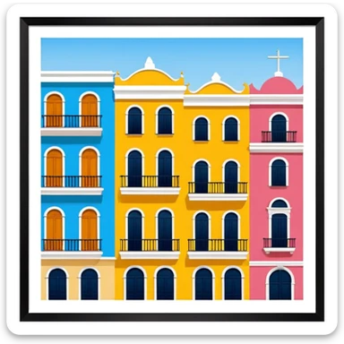 colombia cartagena sticker