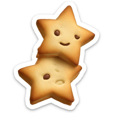 Biscotto pan di stelle sticker