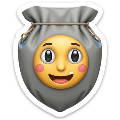 CEMENT BAG WITHOUT FACE sticker