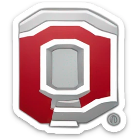 Ohio state logo sticker