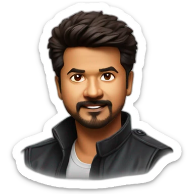 thalapathy vijay sticker