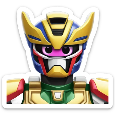 Power Ranger Megazord sticker