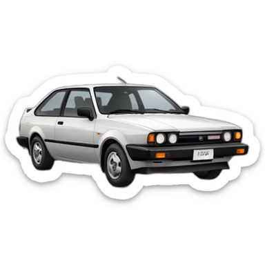 Toyota Corolla E30 sticker