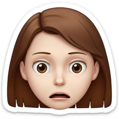 "Fear is quieter" sticker