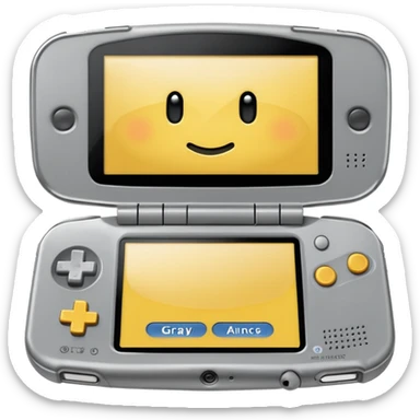 nintendo gameboy advance sticker