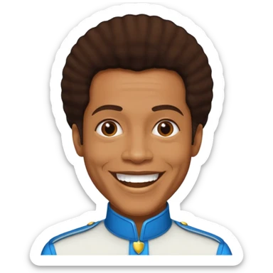 Bobby Farrell of Boney M sticker