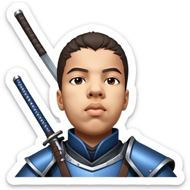 Samurai Defender sticker