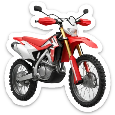 Motocross crf  sticker