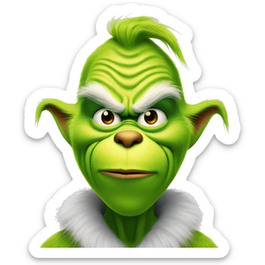 The grinch  sticker