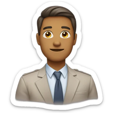 Main formant un coeur sticker