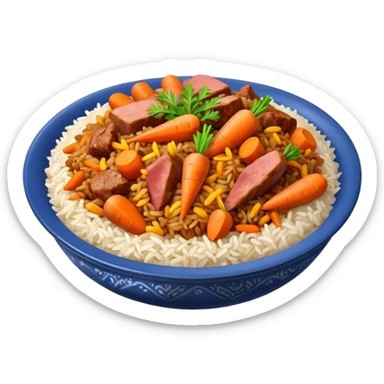 uzbek plov sticker