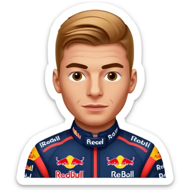 Verstappen redbull f1 sticker