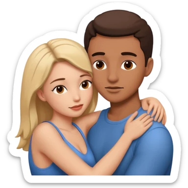 Man and woman having sex sticker