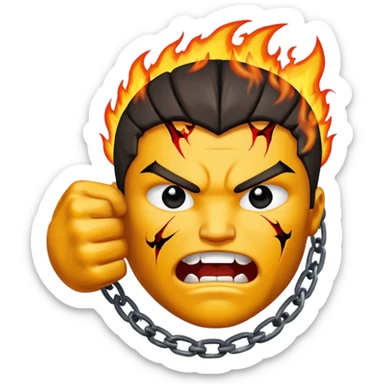 Gritty Expression Emojis (Custom Faces, Energy, & Emotion)
	•	Clenched fist with cracks (struggle = power)
	•	Face with dirt/sweat, smirking, scar over eyebrow (fighter energy)
	•	Broken chain links emoji (breaking free from system BS)
	•	Grit logo morphing into a flame (🔥 but real grit energy) sticker