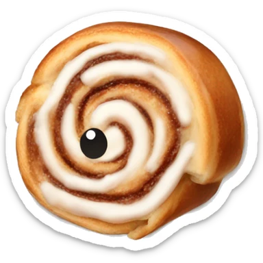 Cinnamon roll sticker