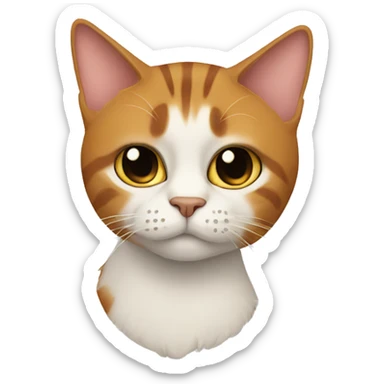 Cat Bowie style sticker