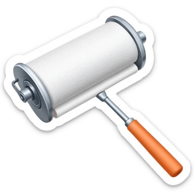 paint roller sticker