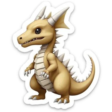 Cubone-Marowak-dragon sticker