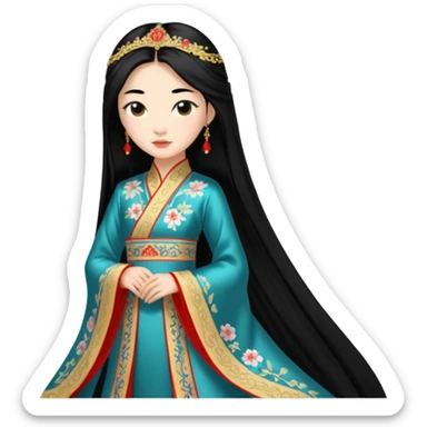 Original chinise princess  sticker