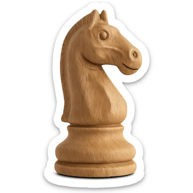 chess knight sticker