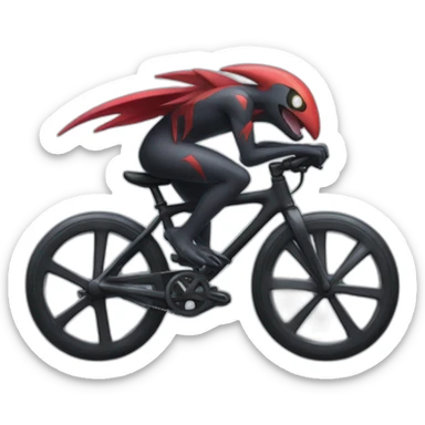 darkrai pokemon cycling sticker