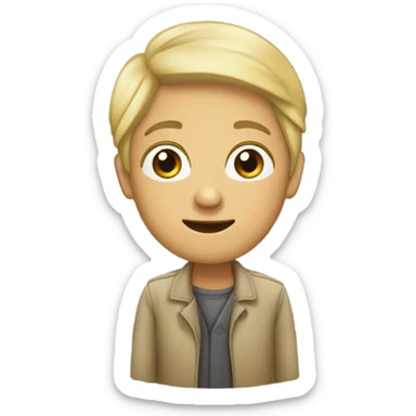 walking towards ta sticker