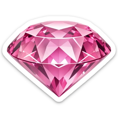 pink diamond sticker