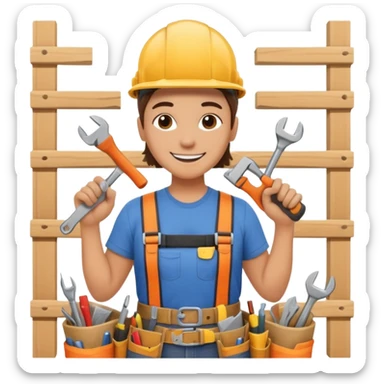 renovating apartment sticker