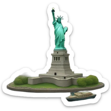 the Statue of Liberty sticker