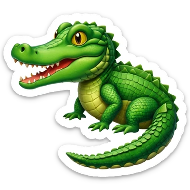 alligator sticker