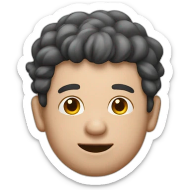 Homme qui chauvauche un cochon sticker