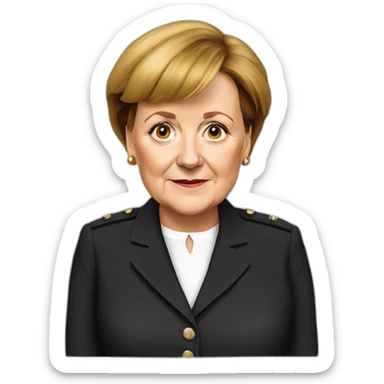 angela merkel sticker