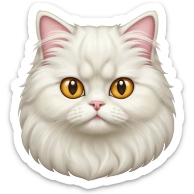 A Persian cat sticker