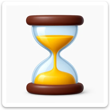 Convert the uploaded image into a 3D Apple-style emoji — preserve the key shapes, colors, and overall composition of the original image. Simplify the forms into clean. Apply glossy textures, soft lighting, smooth shading, and render everything in Apple emoji style on a clean white background

 sticker