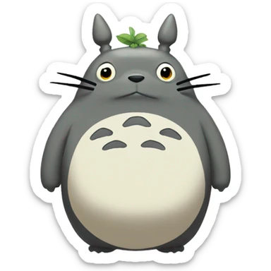 Totoro sticker