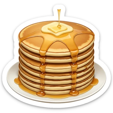 pancake day sticker