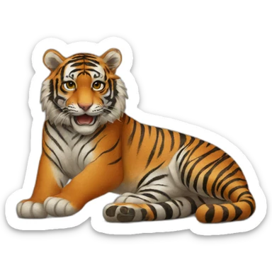 tigers sticker