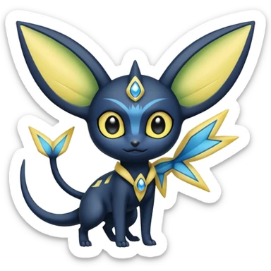 Amaura-Celebi-Umbreon-Victini-fusion sticker