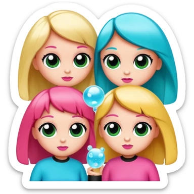 Powerpuff girls sticker