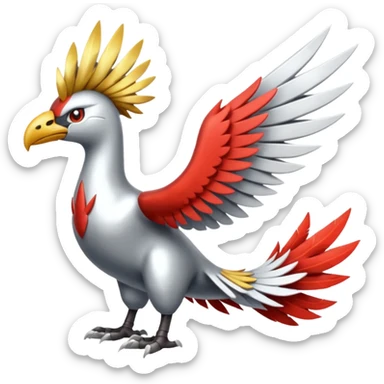 Skarmory-Ho-oh-Latias-Silvally-fusion  sticker