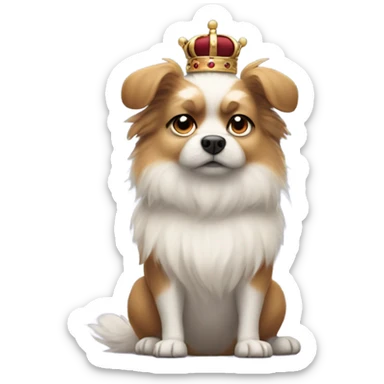 sassy mad dog  sticker