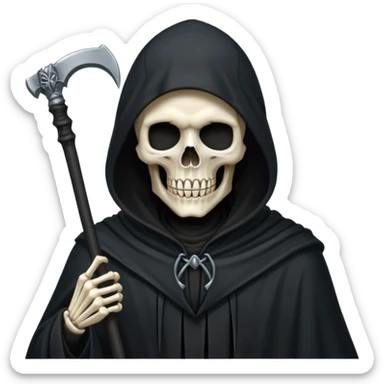 grim reaper sticker