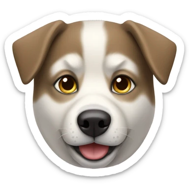 Dog husky mix lablador sticker